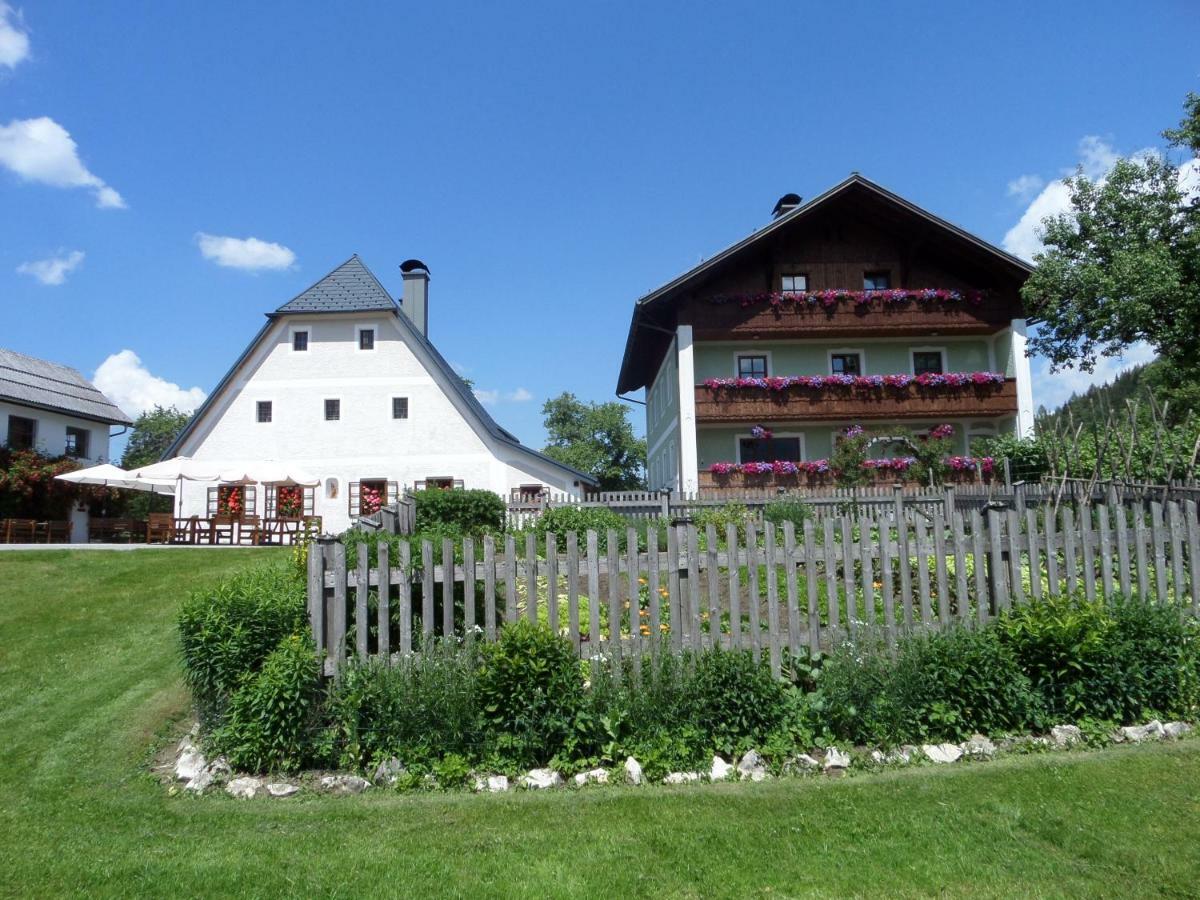 Bauernhof Ablass Göstling an der Ybbs Esterno foto