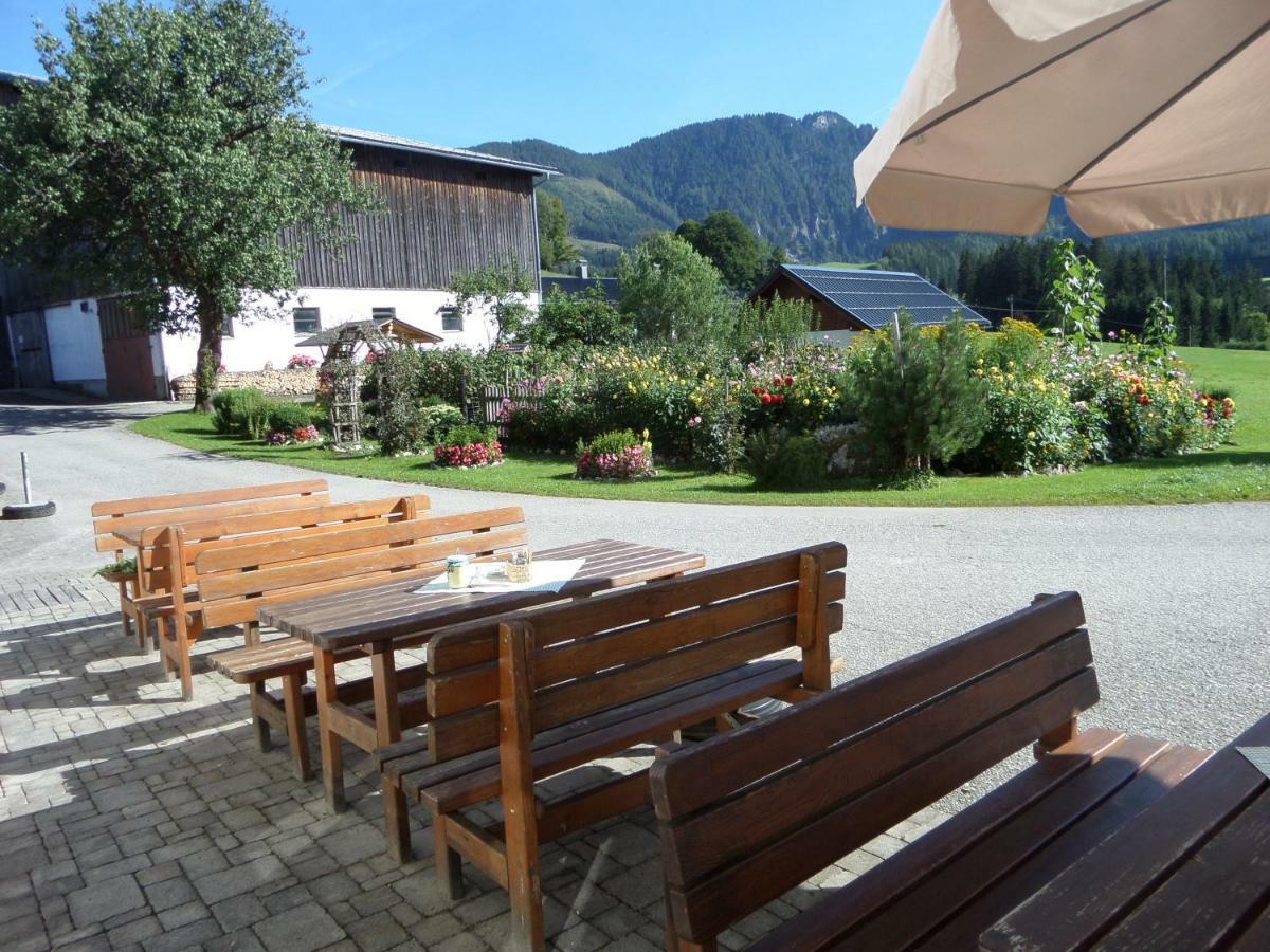 Bauernhof Ablass Göstling an der Ybbs Esterno foto
