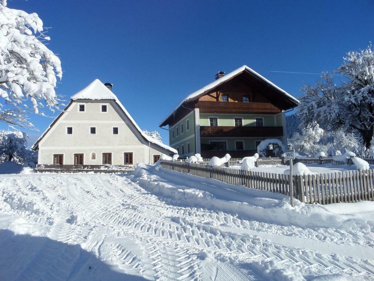 Bauernhof Ablass Göstling an der Ybbs Esterno foto